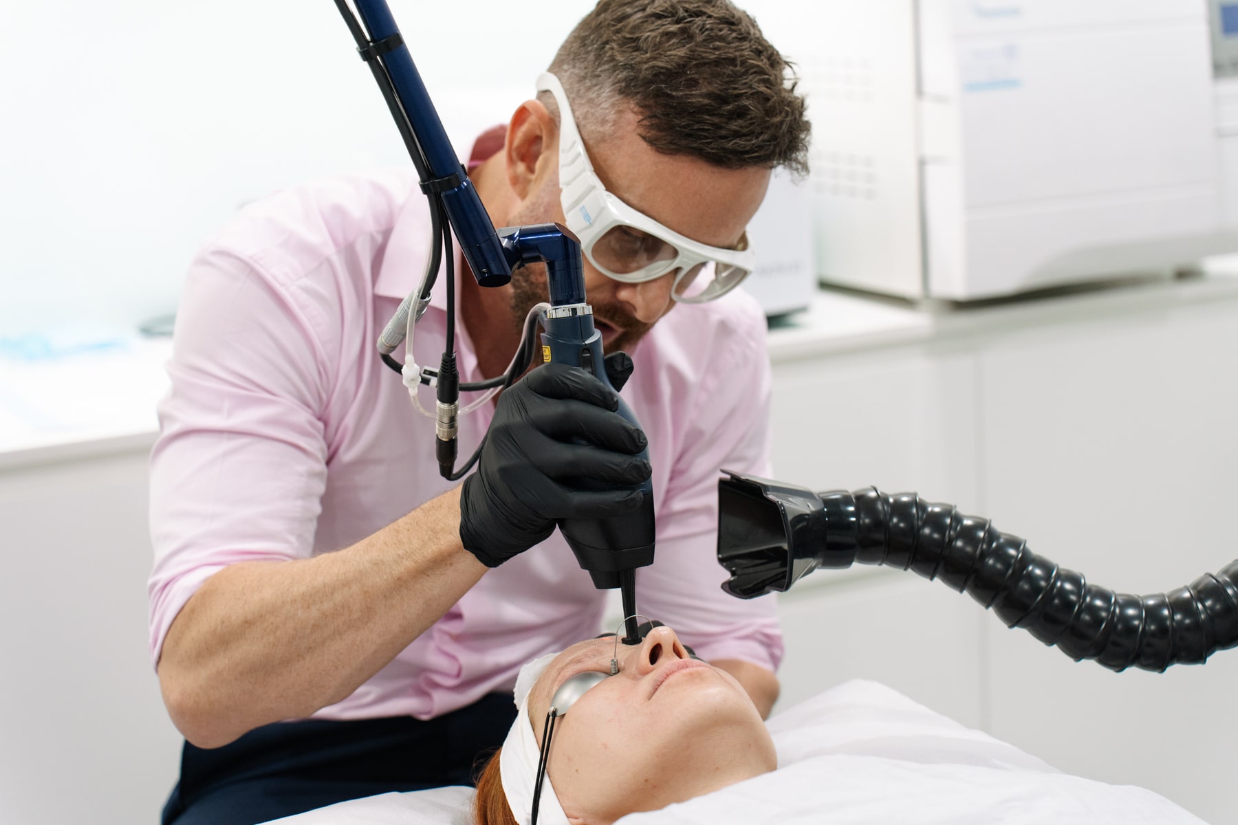 Laser skin resurfacing