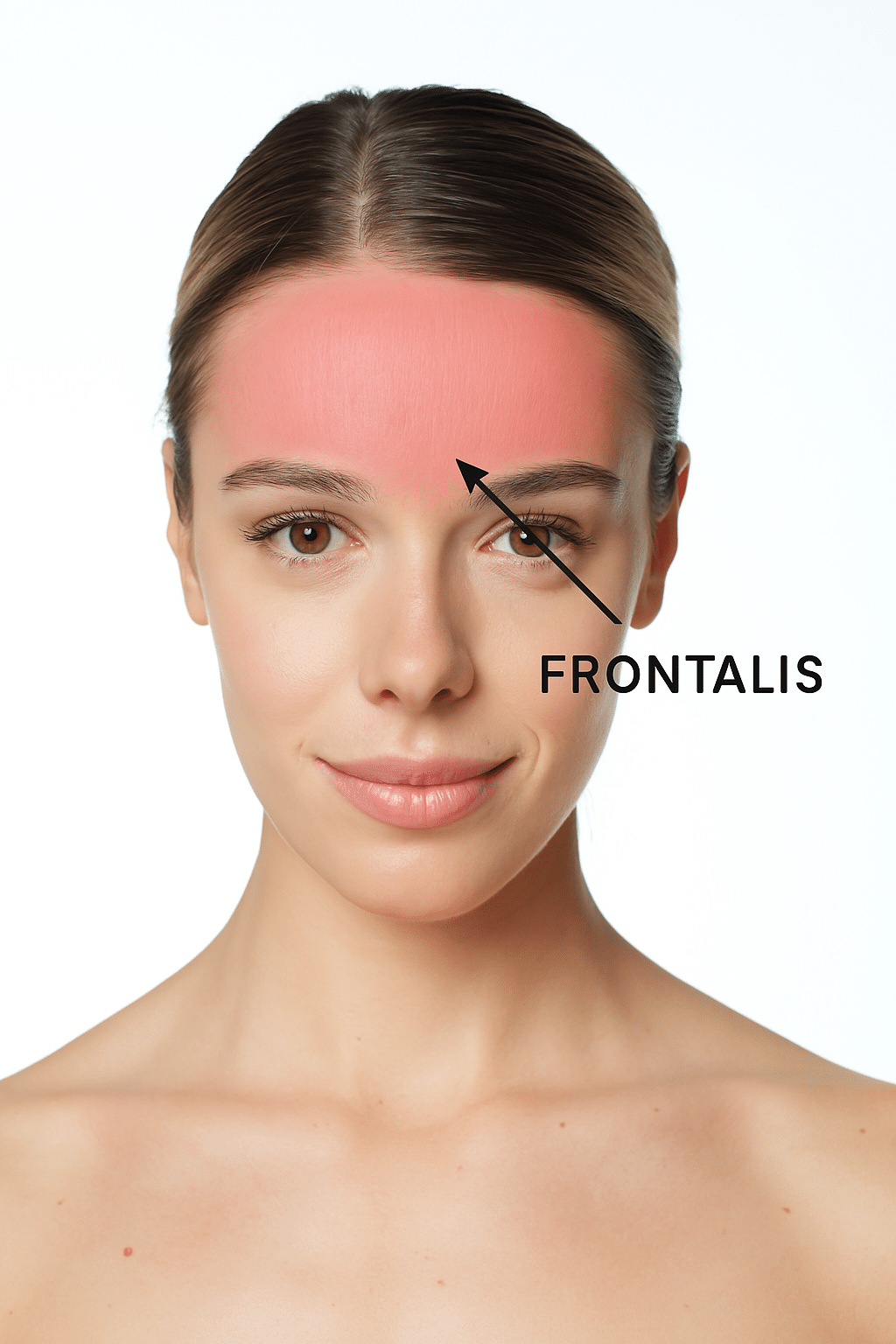 What Causes Forehead Wrinkles? Diagram and explanation by cosmetic doctors at Contour Clinics